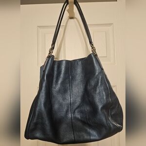 Coach Dark Navy Hobo Bag